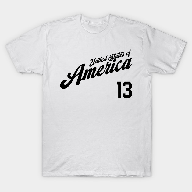 John Hancock USA Baseball Jersey 13 by MAR-A-LAGO RAIDERS